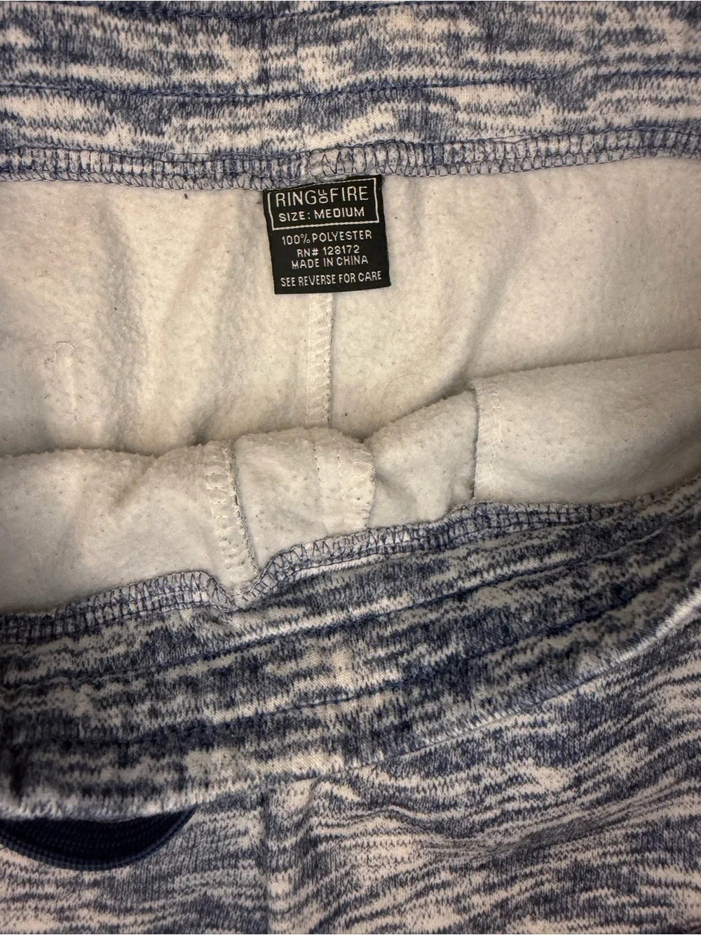 Lot of Men's Athletic Shorts Trio - Grey, Heather Blue, Light Gray